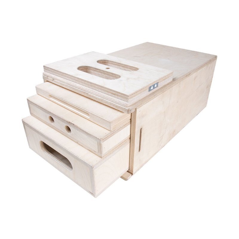 KUPO KAB-61K Nesting Apple box set "6-in-1" комплект деревянных ящиков-подставок