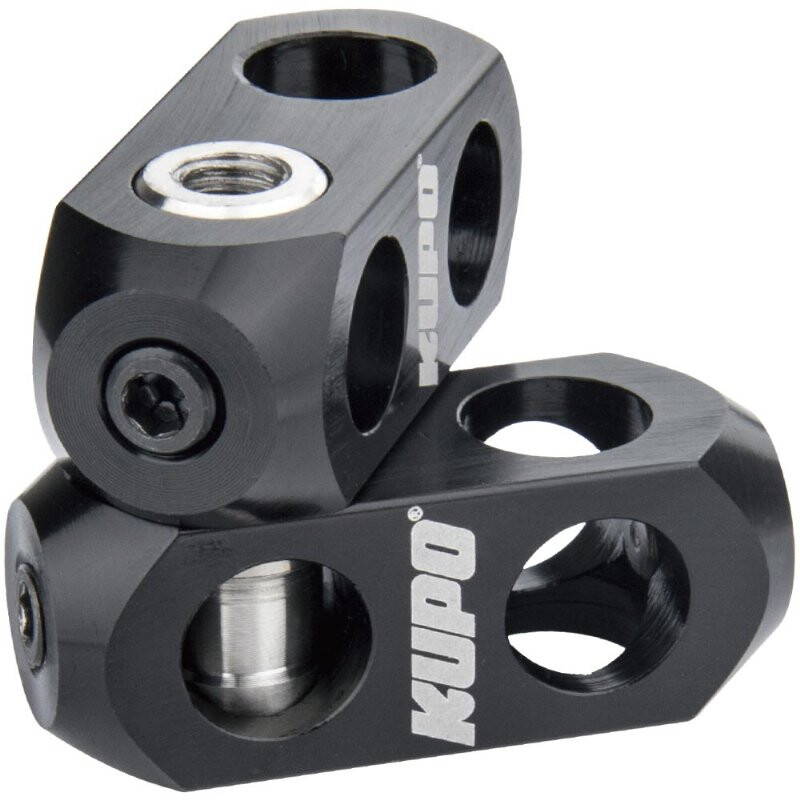 KUPO KCP-198 Double multi 5/8" receiver swivel connector универсальный соединитель двойной