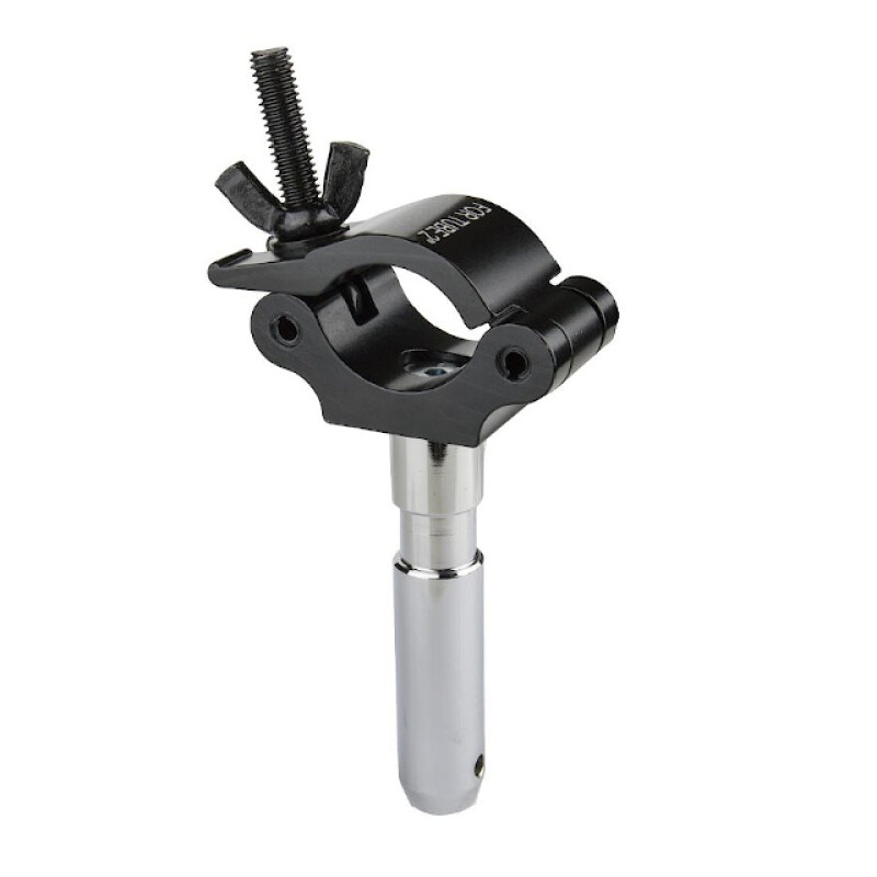 KUPO KCP-834B Half Coupler w/28 mm Spigot, black хомут со штифтом 9/8"