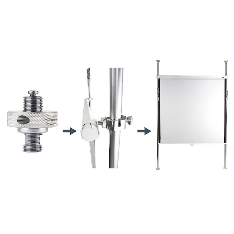 KUPO KD310P Screen holder polish set of 2 держатель эерана