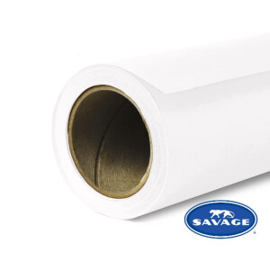 Savage 1-14050 SUPER WHITE фон бумажный 3,55х15м супер белый