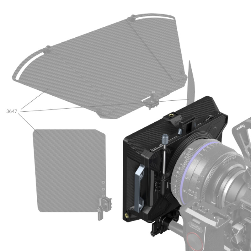 SmallRig 3645 Multifunctional Modular Matte Box VND Ki бленда-компендиум 95 мм