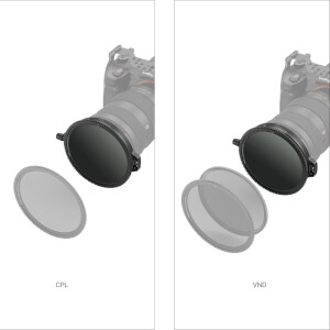 SmallRig 3864 CPL-VND Filter Kit светофильтр поляризационный, нейтрально-серый переменной плотности