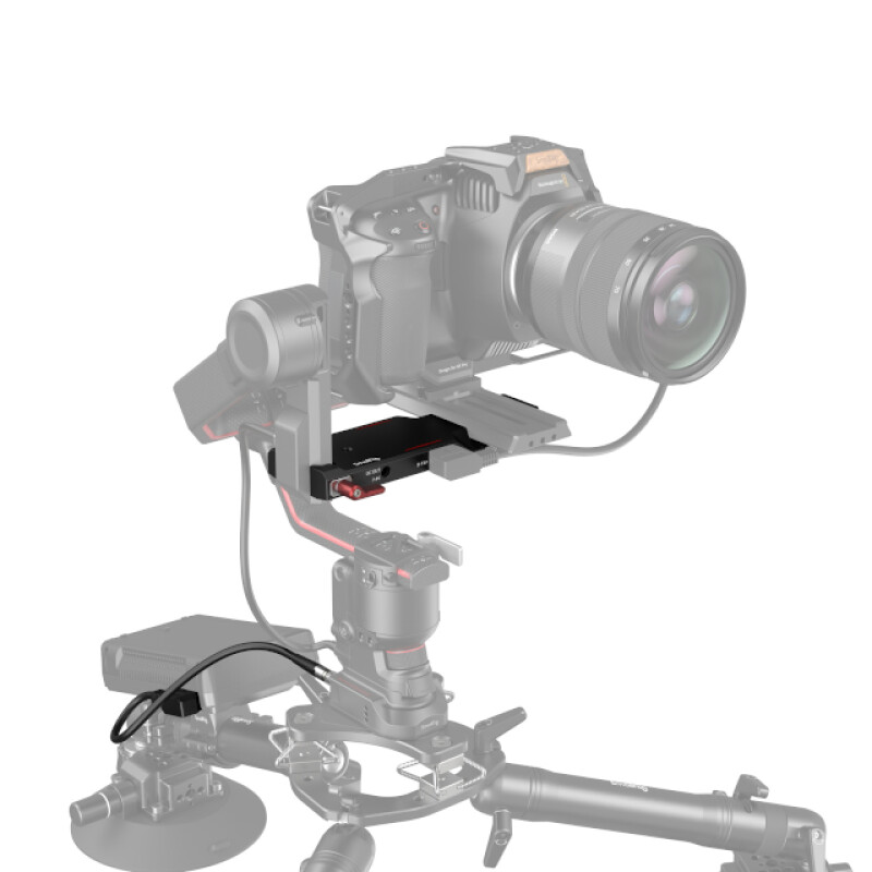 SmallRig 3251 DJI RS 2 быстросъемная нижняя крепежная пластина с разъемами питания для стабилизатора