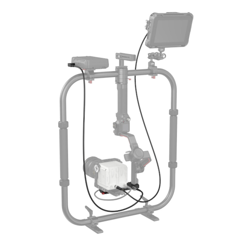 SmallRig 3251 DJI RS 2 быстросъемная нижняя крепежная пластина с разъемами питания для стабилизатора