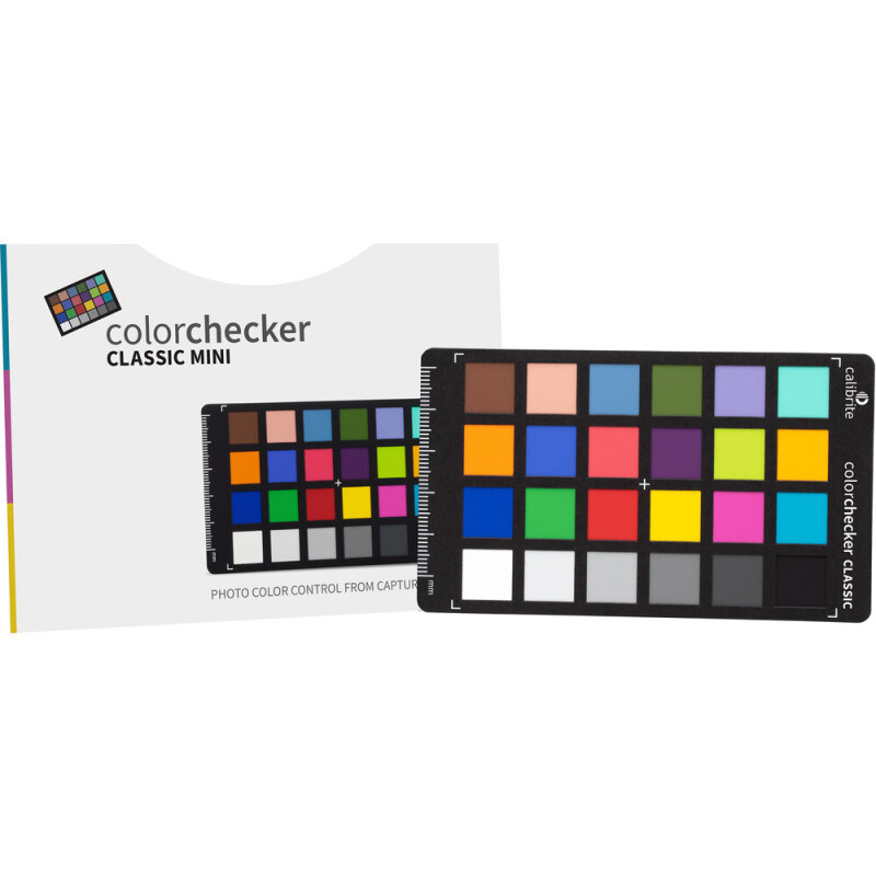 Calibrite ColorChecker Classic Mini фотошкала