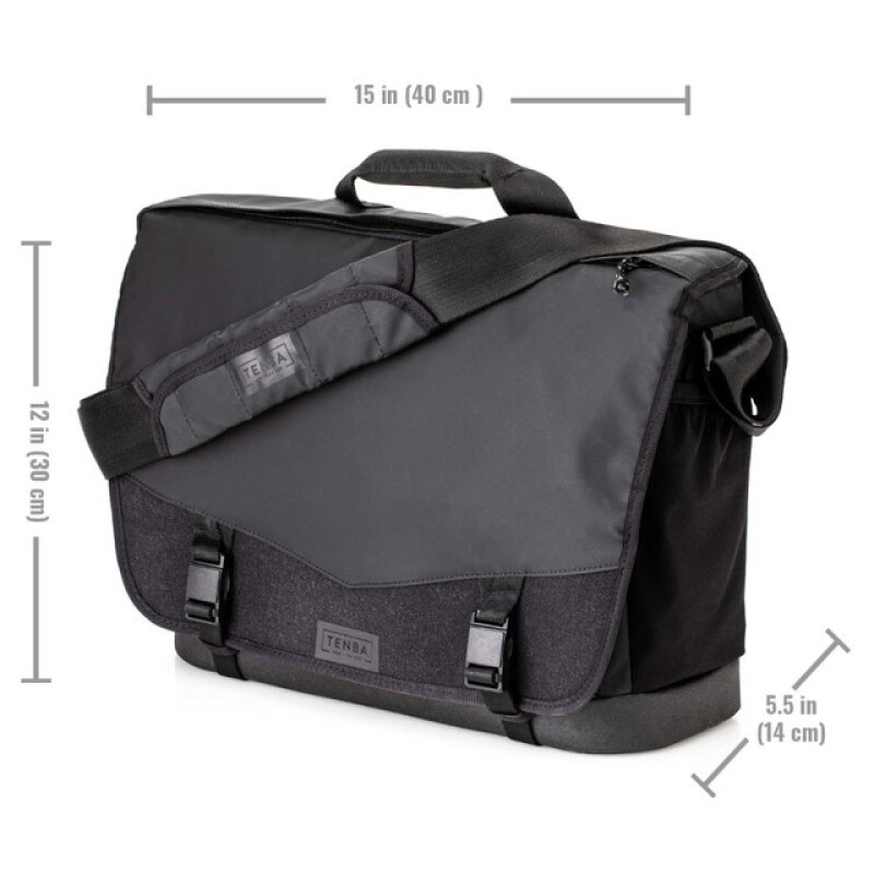Tenba (638-574) DNA Messenger 16 Slim Black сумка для фотоаппарата