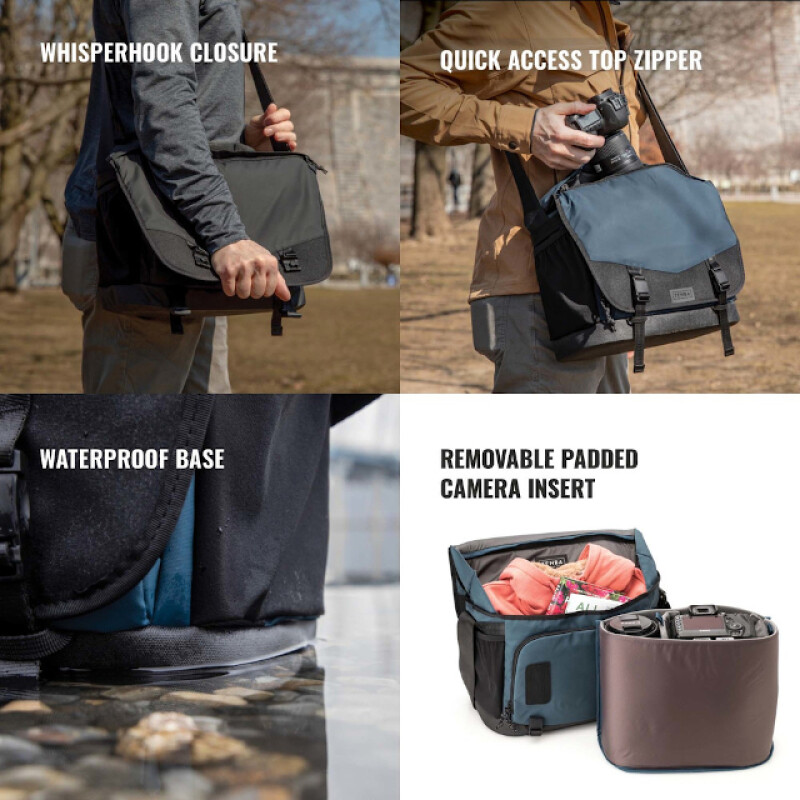 Tenba (638-577) DNA Messenger 16 DSLR Blue сумка для фотоаппарата