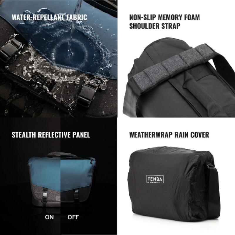 Tenba (638-577) DNA Messenger 16 DSLR Blue сумка для фотоаппарата
