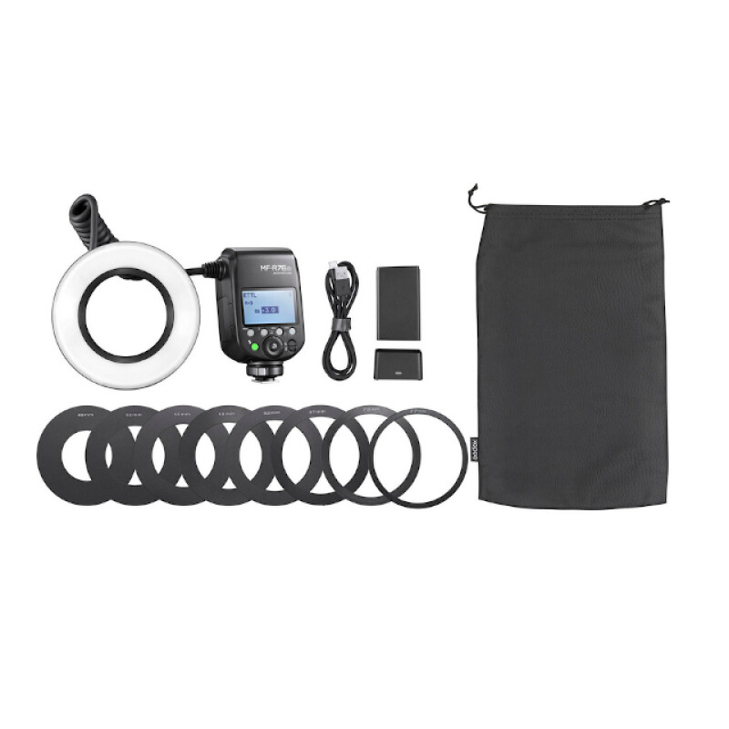 Godox MF-R76C TTL для Canon вспышка для макросъемки