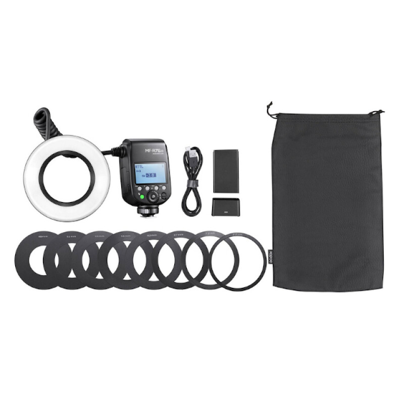 Godox MF-R76N TTL для Nikon вспышка для макросъемки