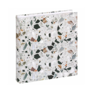 WALTHER FA-298-2 Terrazzo stone фотоальбом черный 30x30 60 белых страниц