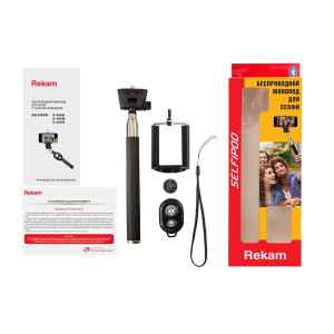 Rekam SelfiPod S-455B монопод для селфи беспроводной с пультом управления