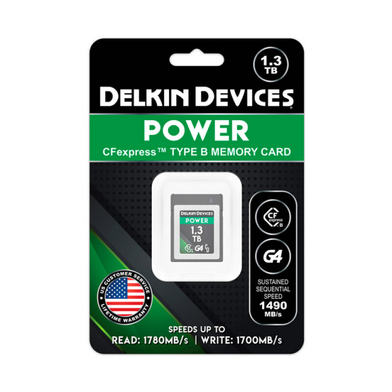 Delkin Devices Power CFexpress Type B G4 1.3TB карта памяти