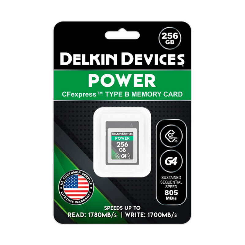 Delkin Devices Power CFexpress Type B G4 256GB карта памяти
