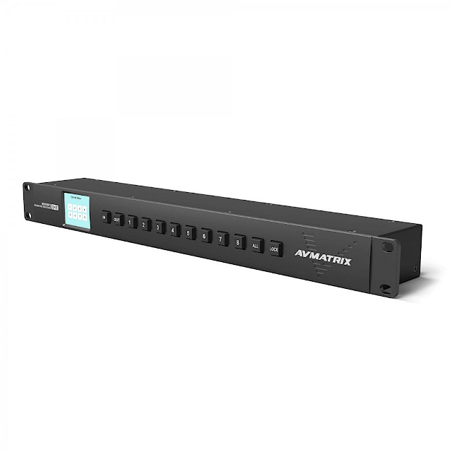 AVMATRIX MSS0811 матричный коммутатор компактный 3G-SDI 8×8 AVMATRIX MSS0811 матричный коммутатор компактный 3G-SDI 8×8
