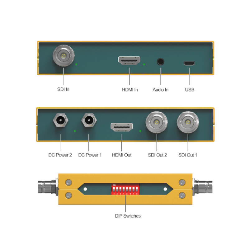 AVMATRIX SC2030 UpDownCross 3G-SDI/HDMI конвертер