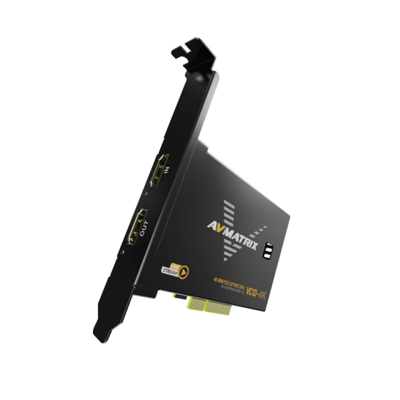 AVMATRIX VC12-4K HDMI PCIE плата видеозахвата