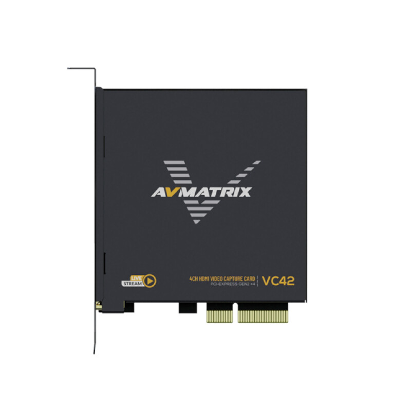 AVMATRIX VC42 4CH HDMI PCIE плата видеозахвата