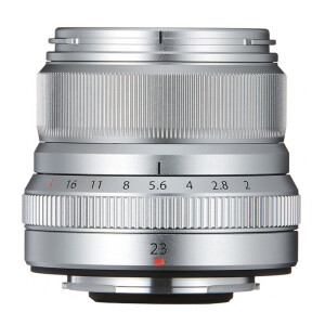 Fujifilm XF 23mm f/2 R WR объектив серебро