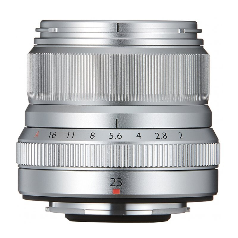 Fujifilm XF 23mm f/2 R WR объектив серебро