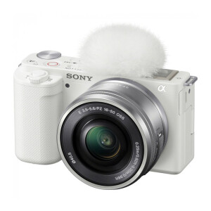 Sony ZV-E10 kit 16-50mm фотоаппарат белый