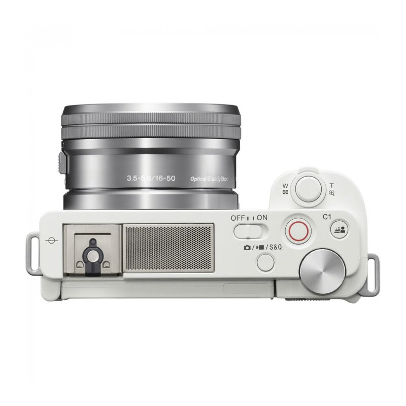 Sony ZV-E10 kit 16-50mm фотоаппарат белый