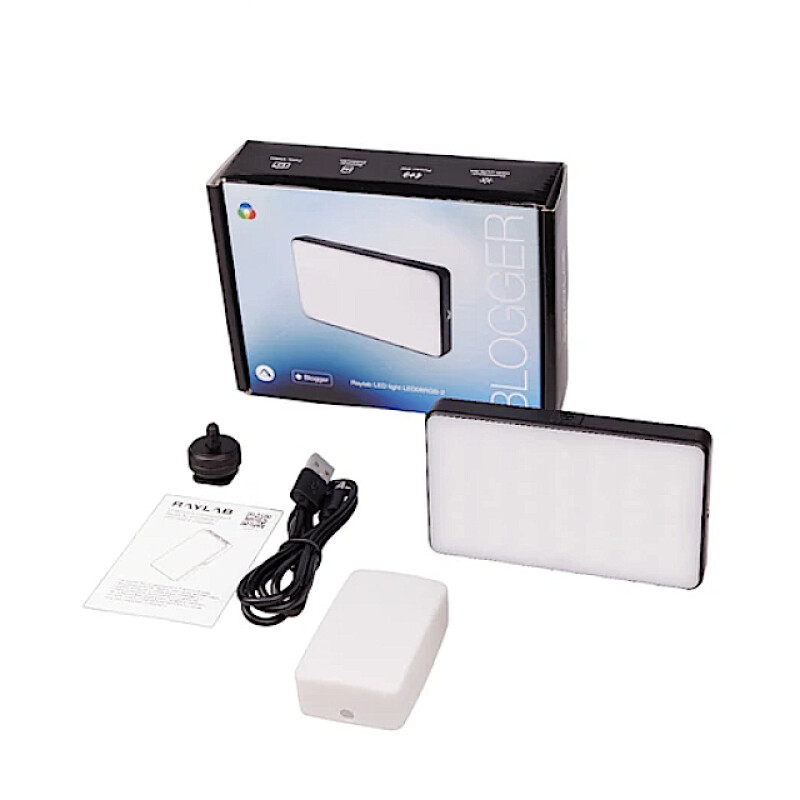 не исп!Raylab RL-LED08RGB-2 осветитель светодиодный 2500-9000K 3100mAh