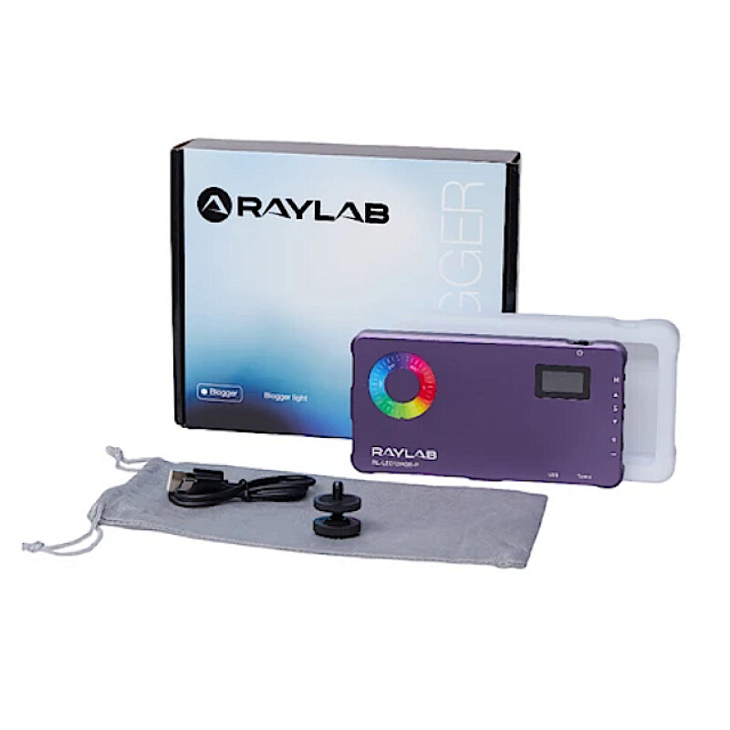 Raylab RL-LED12RGB-P осветитель светодиодный 2500-9000К фиолетовый