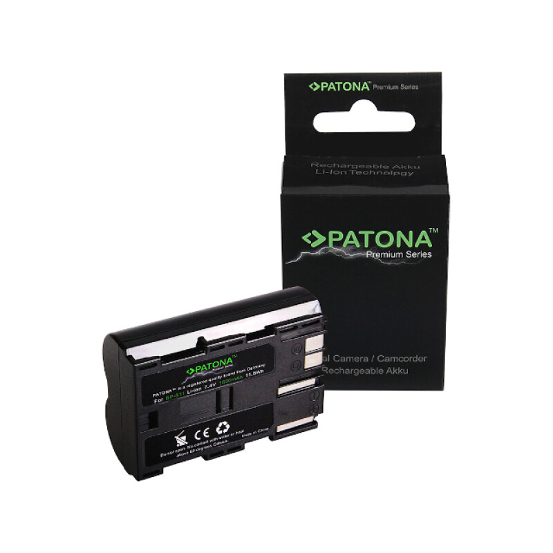 PATONA 1210 Premium аккумулятор для 5D, 40D, 10D, D60, PowerShot G1 G2 G6