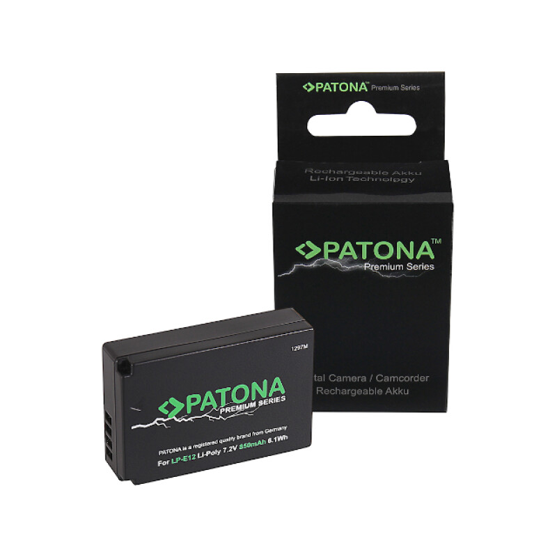 PATONA 1297 Premium аккумулятор для Canon EOS M50 EOS-M50