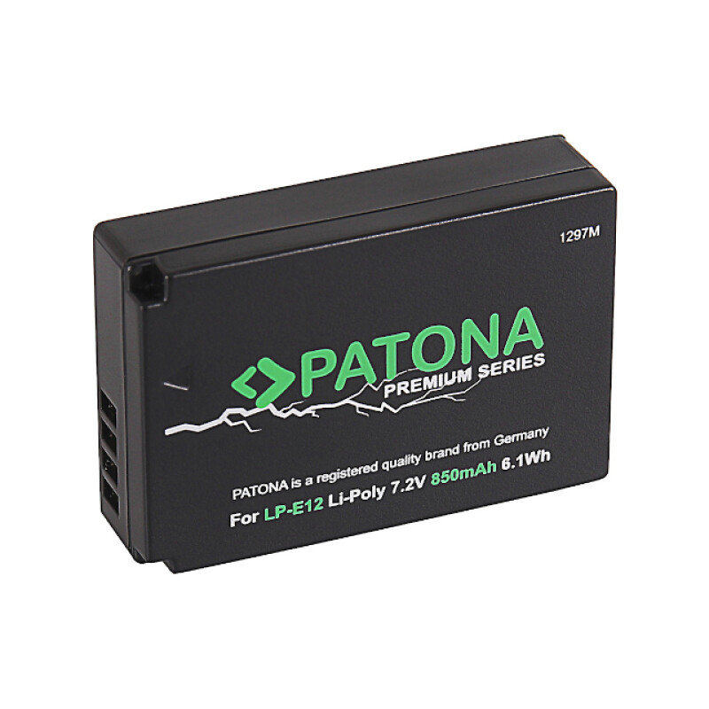 PATONA 1297 Premium аккумулятор для Canon EOS M50 EOS-M50