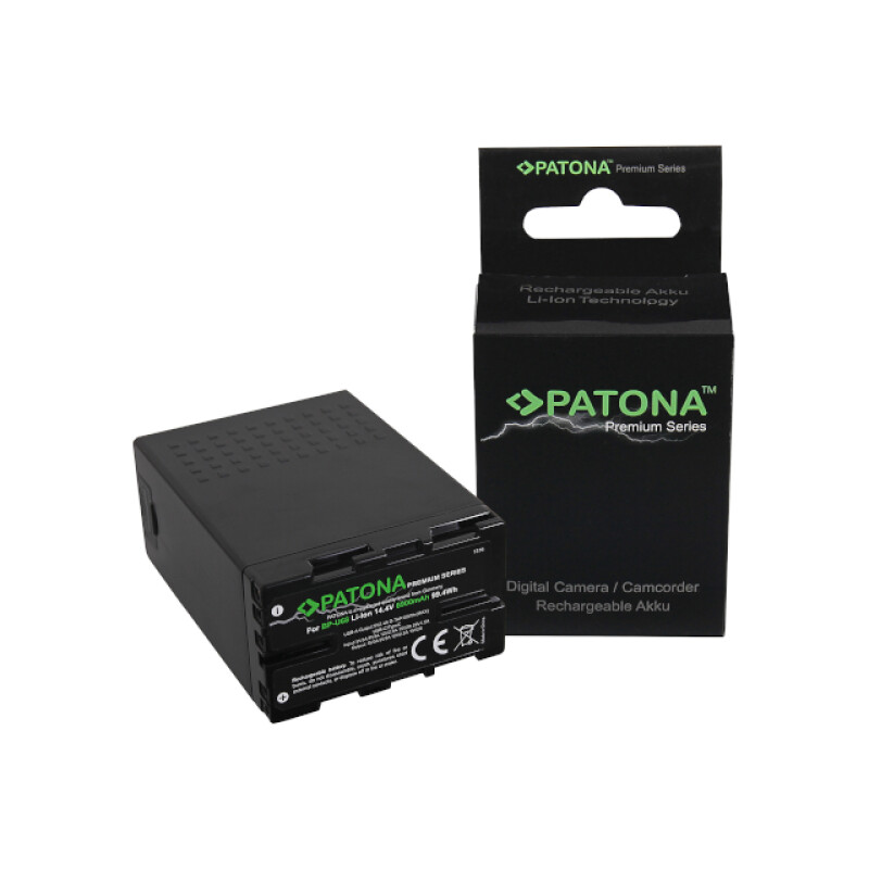 PATONA 1316 Premium аккумулятор с входами зарядки D-Tap и USB