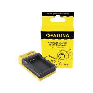 PATONA 151676- SLIM MICRO-USB зарядное устройство от USB для CANON LP-E17 8.4V