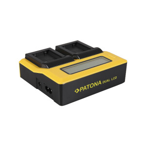 PATONA 7580 DUAL LCD USB зарядное устройство от сети для для NP-FW50