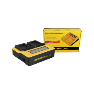 Patona 7583 DUAL LCD USB зарядное устройство от сети для LP-E6