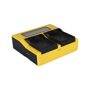 PATONA 7624 DUAL LCD USB зарядное устройство от сети для EN-EL15