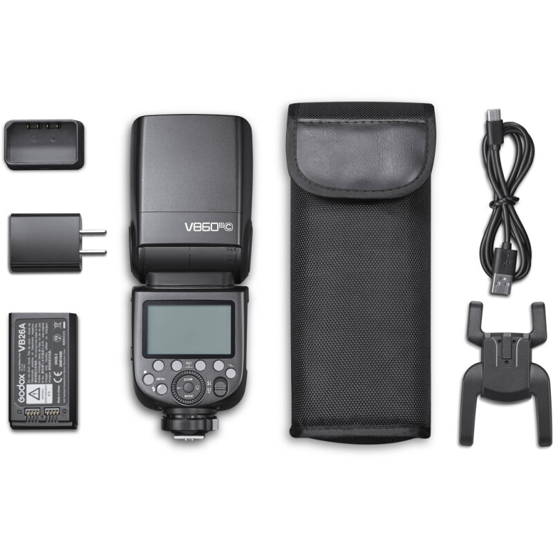 Godox Ving V860IIIC TTL KIT накамерная вспышка для Canon с пультом и аккумулятором