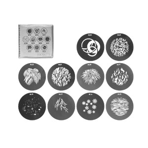 NANLITE AS-GB-FMM-SET2 маски Гобо (набор №2) для NANLITE PJ-FMM