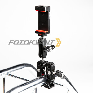 Fotokvant RCL-S17 струбцина для крепления камеры смартфона экшн-камеры