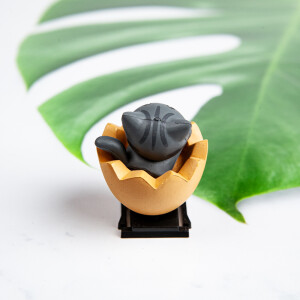 Fotokvant PRZ-010 заглушка на горячий башмак серый котенок в скорлупке