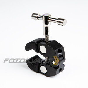 Fotokvant RCL-S20 металлический зажим-струбцина с силиконовыми накладками