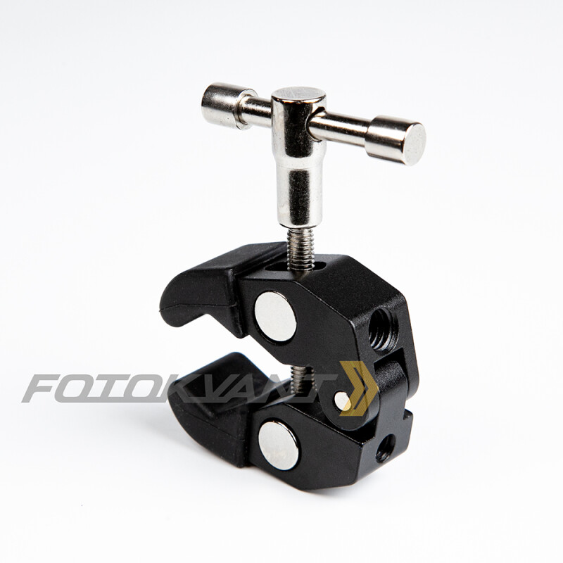 Fotokvant RCL-S20 металлический зажим-струбцина с силиконовыми накладками
