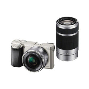 Sony Alpha A6400 kit 16-50mm фотоаппарат серебро