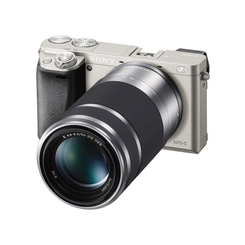 Sony Alpha A6400 kit 16-50mm фотоаппарат серебро