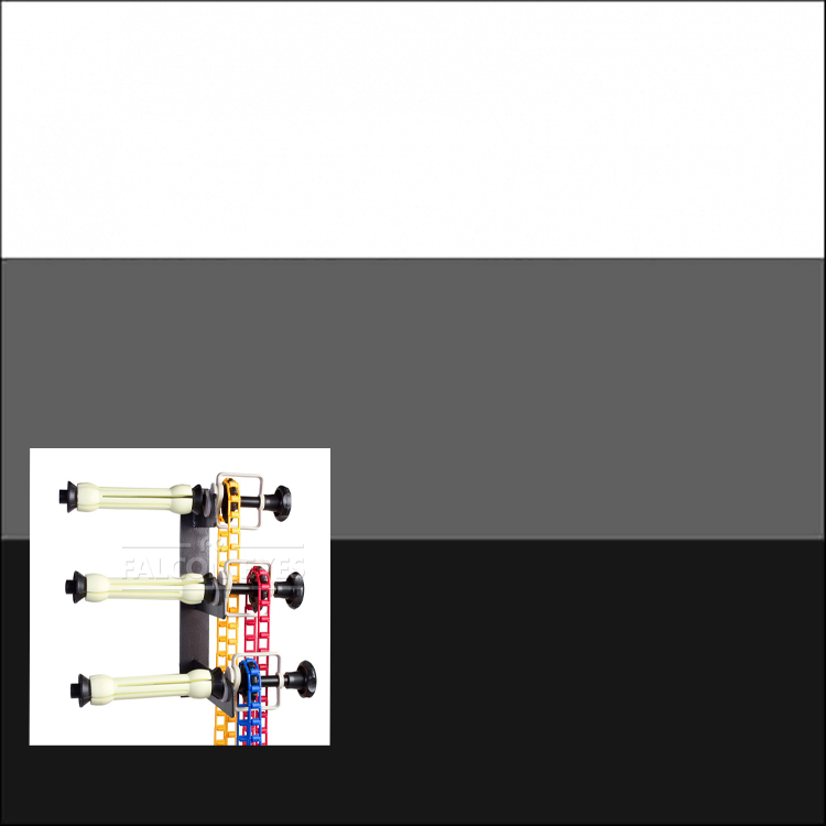 Fotokvant DOP-107 комплект из трех фонов с настенным и потолочным креплением