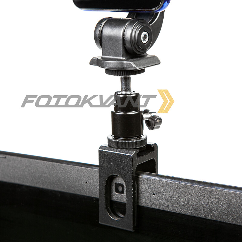 Fotokvant RFLH-37+SM-CL15 KIT крепление смартфона на плоский монитор