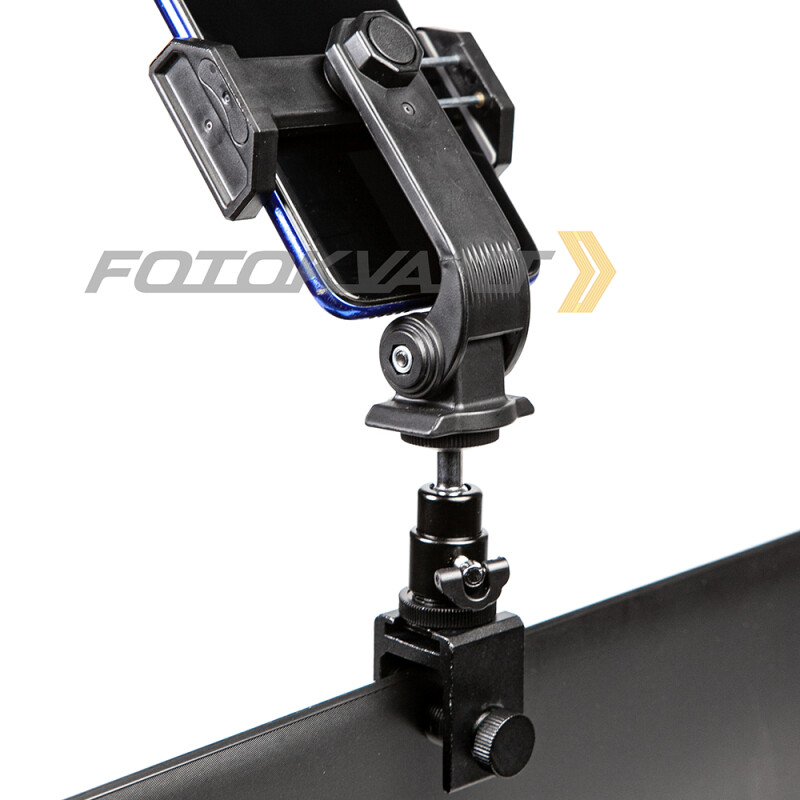 Fotokvant RFLH-37+SM-CL15 KIT крепление смартфона на плоский монитор