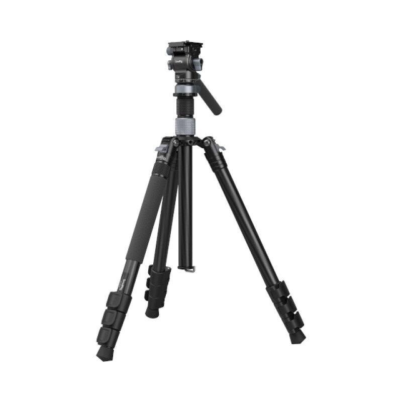 SmallRig 4221 Travel Video Tripod тревел штатив с видеоголовой/карбоновый с клипсами