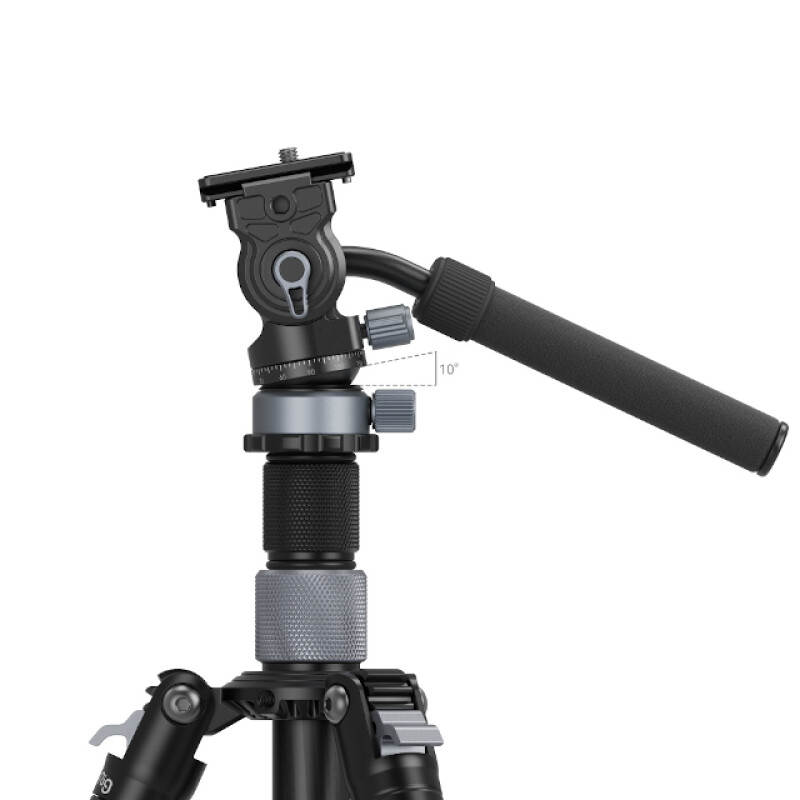 SmallRig 4221 Travel Video Tripod тревел штатив с видеоголовой/карбоновый с клипсами
